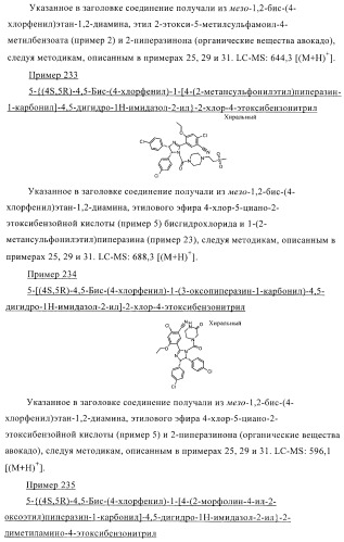 Цис-2,4,5-триарилимидазолины и их применение в качестве противораковых лекарственных средств (патент 2411238)