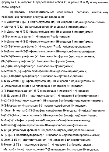 Производные замещенного-3-сульфонилиндазола в качестве лигандов 5-гидрокситриптамина-6 (патент 2429231)