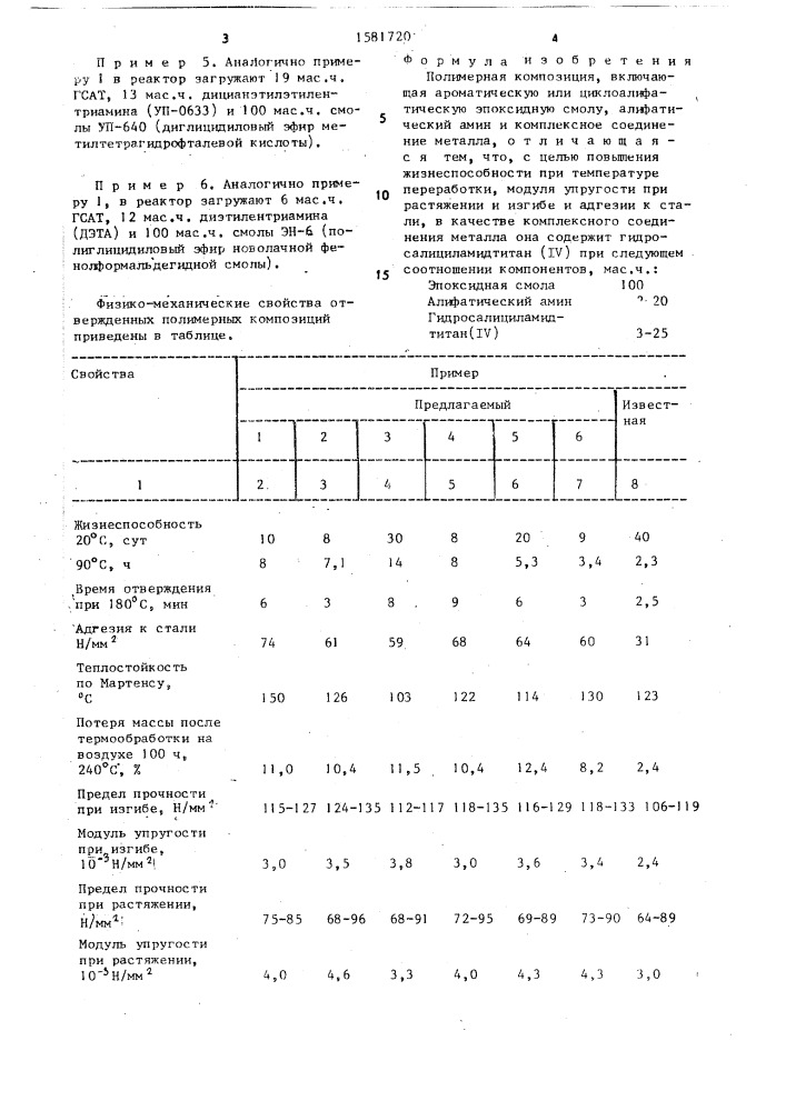 Полимерная композиция (патент 1581720)