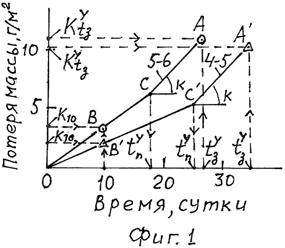 Способ определения защитной способности хроматированных цинковых покрытий на стали (патент 2300754)