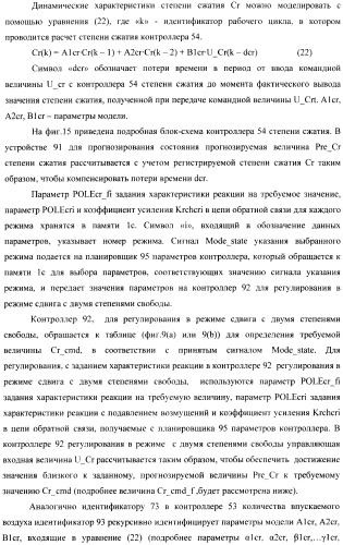 Способ и устройство для управления двигателем внутреннего сгорания, оборудованным универсальной клапанной системой и механизмом регулирования степени сжатия (патент 2390644)