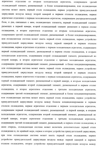 Холодильник многофункциональный (два варианта) и способ охлаждения в камере холодильника многофункционального (четыре варианта) (патент 2376536)