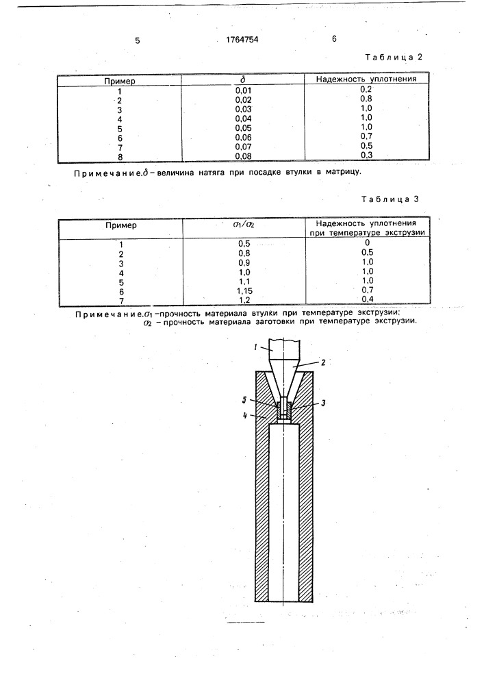 Заготовка для горячей газовой экструзии (патент 1764754)