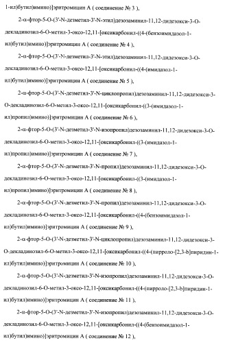 Кетолидные производные в качестве антибактериальных агентов (патент 2397987)