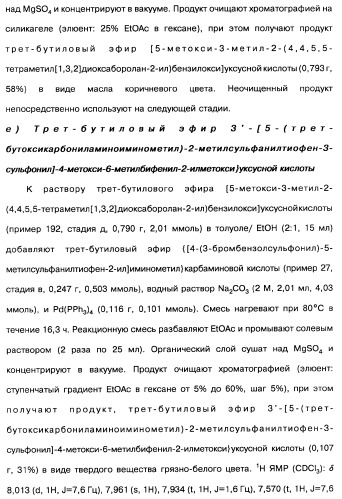 Производные тиофена и фармацевтическая композиция (варианты) (патент 2359967)