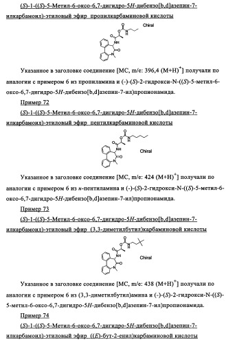 Производные замещенного дибензоазепина и бензодиазепина, полезные в качестве ингибиторов  -секретазы (патент 2356895)