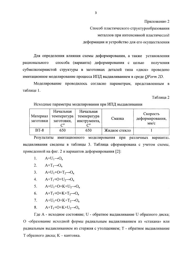 Способ пластического структурообразования металлов при интенсивной пластической деформации и устройство для его осуществления (патент 2660497)