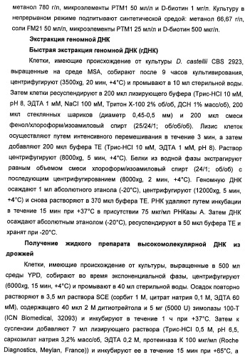 Фитаза debaryomyces castellii (патент 2421519)