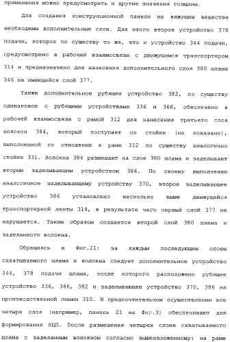 Невозгораемые усиленные, легковесные панели на вяжущем веществе и металлокаркасная система для покрытия пола (патент 2358077)