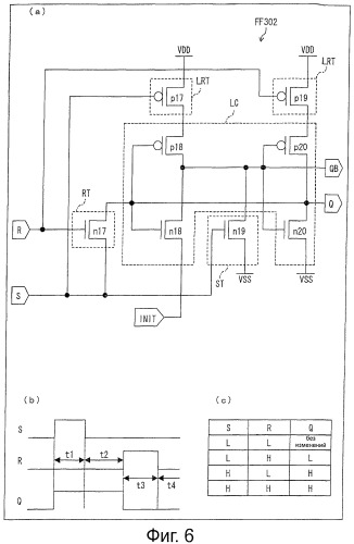 Триггер, регистр сдвига, схема возбуждения устройства отображения, устройство отображения и панель устройства отображения (патент 2507680)