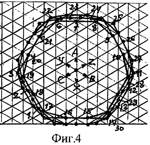 Трехфазная двухслойная электромашинная обмотка в z=177&#183;c пазах при 2p=22&#183;c и 2p=26&#183;c полюсах (патент 2335076)