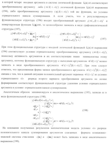 Функциональная структура условно &quot;i&quot; разряда параллельного сумматора троичной системы счисления f(+1,0,-1) в ее позиционно-знаковом формате f(+/-) (патент 2380741)