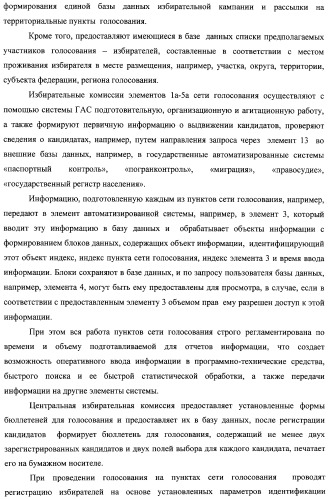 Способ подготовки и проведения голосования с помощью автоматизированной системы (патент 2312396)