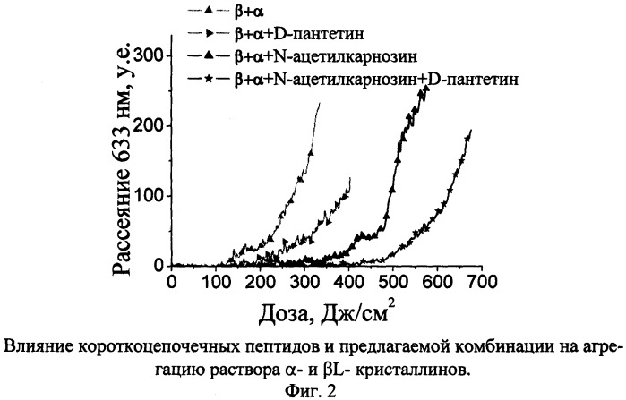 Фармацевтическая композиция для профилактики развития и лечения начальной стадии возрастной катаракты (варианты) (патент 2352352)