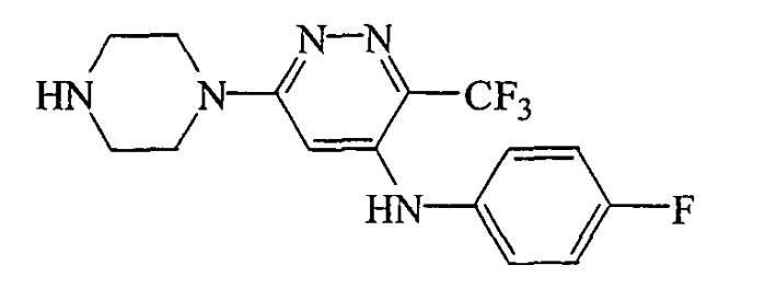 Замещенные 6-(1-пиперазинил)-пиридазины в качестве антагонистов 5-нт6 рецептора (патент 2502734)