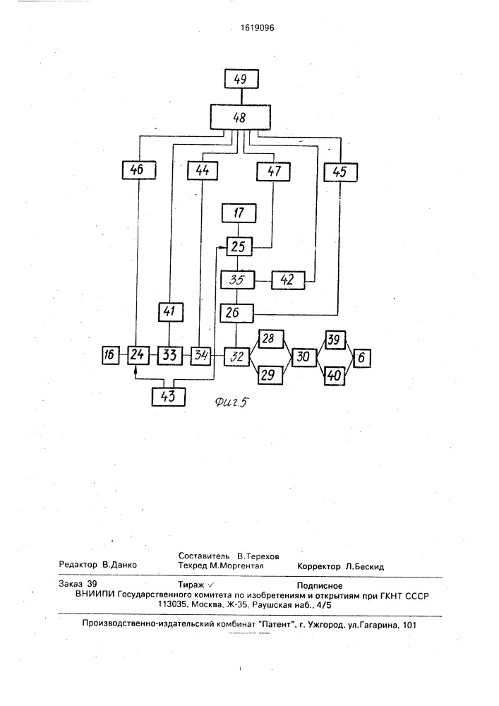Стенд для испытания валов машин (патент 1619096)