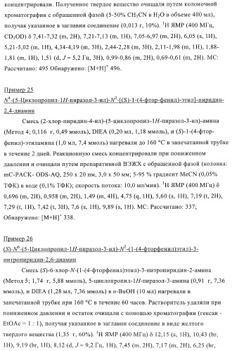 Производные пиразолиламинопиридина, пригодные в качестве ингибиторов киназы (патент 2415852)