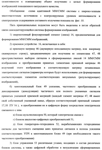 Способ формирования изображений в миллиметровом и субмиллиметровом диапазоне волн (варианты), система формирования изображений в миллиметровом и субмиллиметровом диапазоне волн (варианты), диффузорный осветитель (варианты) и приемо-передатчик (варианты) (патент 2349040)