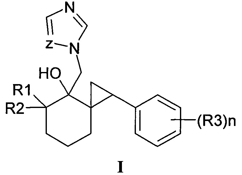 Замещенные 4-(азол-1-илметил)-1-фенил-5,5-диалкилспиро-[2.5]октан-4-олы, способ их получения (варианты), фунгицидная и рострегуляторная композиции на их основе (патент 2648240)