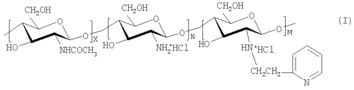 N-2-(2-пиридил)этилхитозан и способ его получения (патент 2396281)