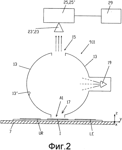 Способ и устройство для выполнения оптического сравнения между по меньшей мере двумя образцами, предпочтительно путем сравнения выбираемых участков, а также применение устройства для выполнения способа (патент 2562137)