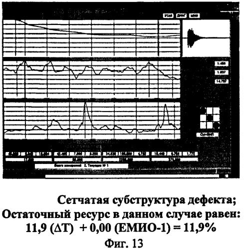 Устройство для прогнозирования остаточного ресурса при неразрушающем контроле; определения крупных потенциально опасных дефектов; выявления зон хрупкого разрушения; определения изменения зон фазового состава. (патент 2511074)
