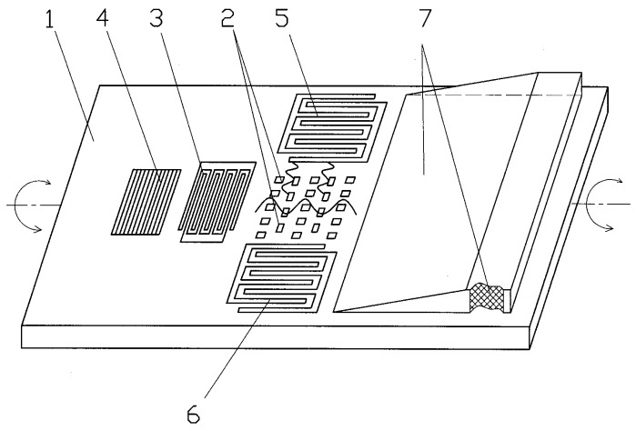 Гироскоп на поверхностных акустических волнах (патент 2390727)