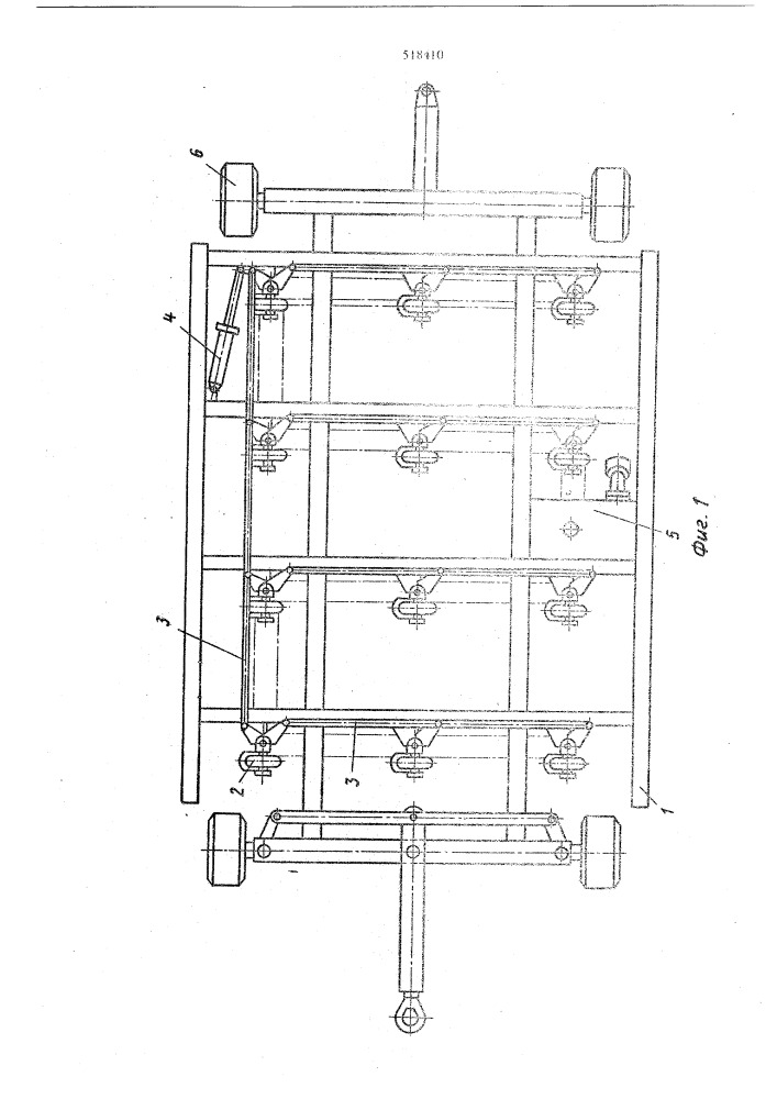 Тележка (патент 518410)