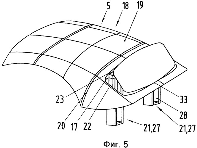 Автомобиль с подвижной крышей и выдвижным элементом защиты при опрокидывании автомобиля (патент 2467888)