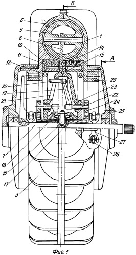 Роторно-поршневой двигатель внутреннего сгорания &quot;эстафета&quot; (патент 2352795)