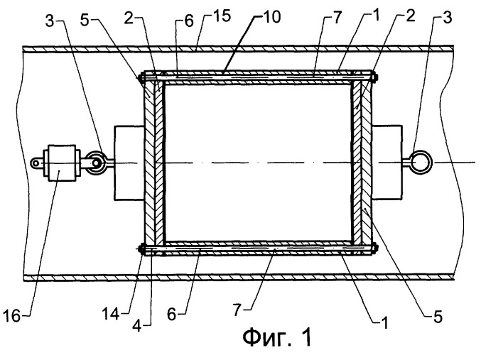 Секция внутритрубного дефектоскопа (патент 2293315)