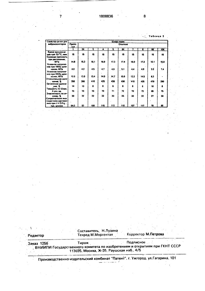 Резиновая смесь (патент 1808836)