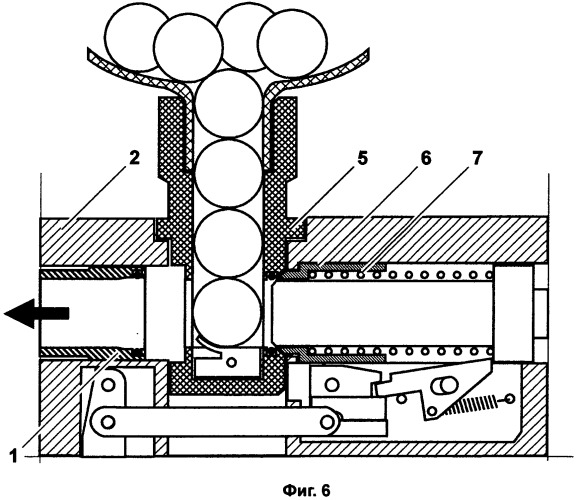 Быстросъемный блок системы подачи шаров (патент 2531636)