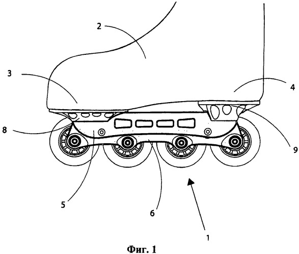 Роликовый конек (патент 2555644)