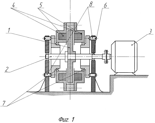 Устройство для измерения момента сопротивления от сил "магнитного трения" в неконтактных подвесах (патент 2498244)