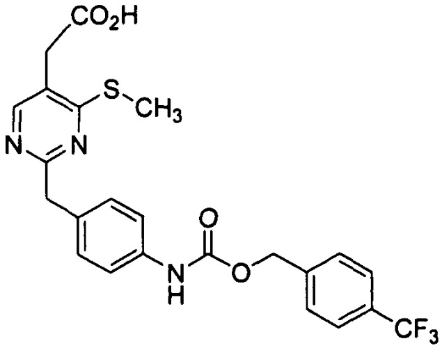 Алкилтиопиримидины в качестве антагонистов crth2 (патент 2491280)