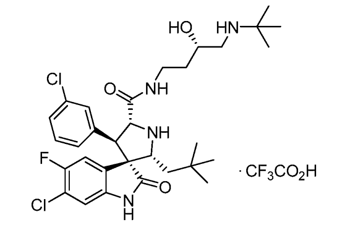 Спирооксиндольные антагонисты mdm2 (патент 2553269)