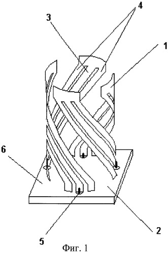 Квадрифилярная антенна (патент 2395877)