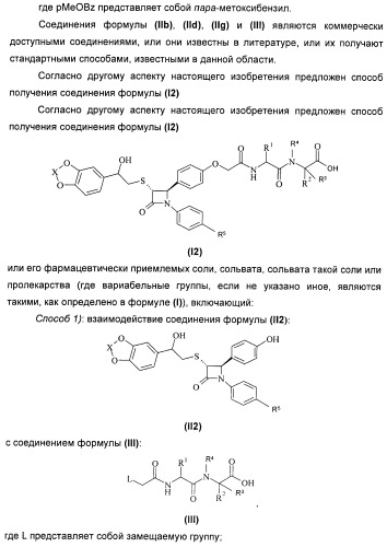 Новые производные 2-азетидинона в качестве ингибиторов всасывания холестерина для лечения гиперлипидемических состояний (патент 2409572)