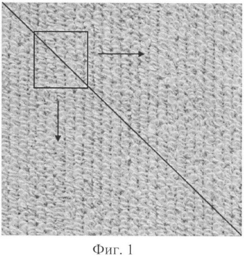 Способ компьютерного определения показателей плотности прошивки (числа петель на единицу площади) махровых текстильных изделий (патент 2428527)