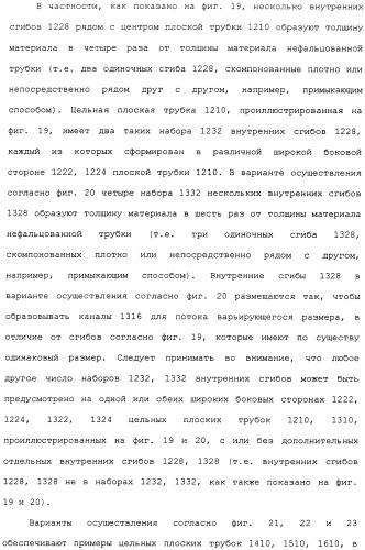 Плоская трубка, теплообменник из плоских трубок и способ их изготовления (патент 2480701)