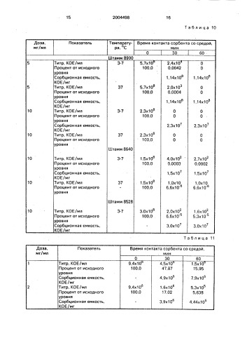 Способ очистки жидких сред от бактерий и вирусов (патент 2004498)