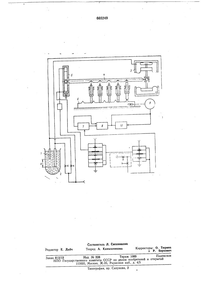 Пневматический плотномер (патент 665249)