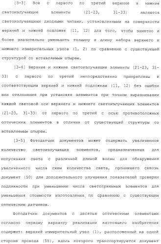 Фотодатчик документов из установленных на поверхности элементов (патент 2488169)