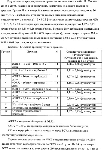 Поливалентные иммуногенные композиции pcv2 и способы получения таких композиций (патент 2488407)