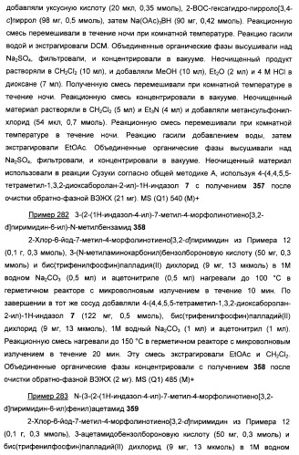 Ингибиторы фосфоинозитид-3-киназы и содержащие их фармацевтические композиции (патент 2437888)