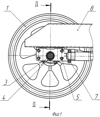 Колесо направляющее гусеничной тележки уборочной машины (патент 2463192)
