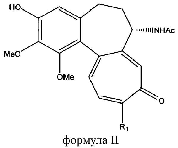 Способ гликозидирования колхицина и тиоколхицина (патент 2488589)