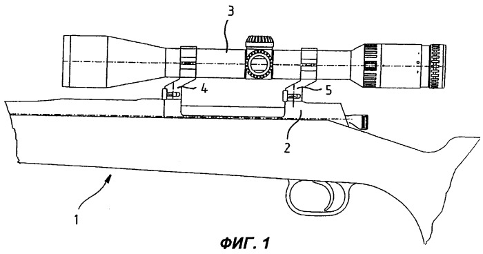Устройство для установки оптического прицела на оружии (патент 2310806)
