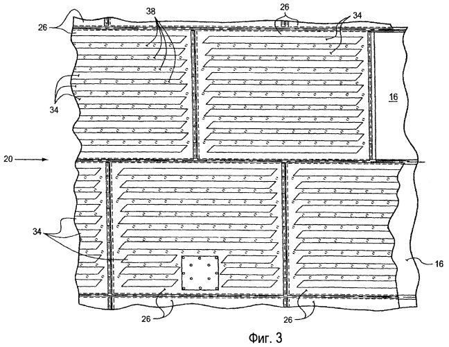 Пластины сита для автоклава, имеющие диагональные прорези с изогнутыми впусками (патент 2463105)